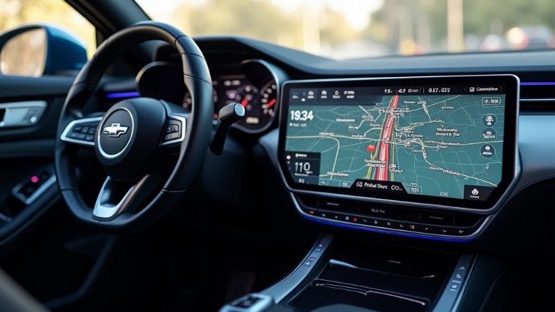 ECARX and HERE Technologies Partner on Advanced In-Vehicle Navigation System, Concept art for illustrative purpose, tags: navigazione - Monok