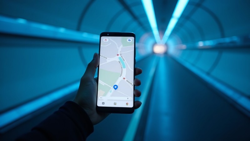 2025 Google Maps Innovations: A Leap in Tunnel Navigation and Beyond, Concept art for illustrative purpose, tags: tempo reale - Monok